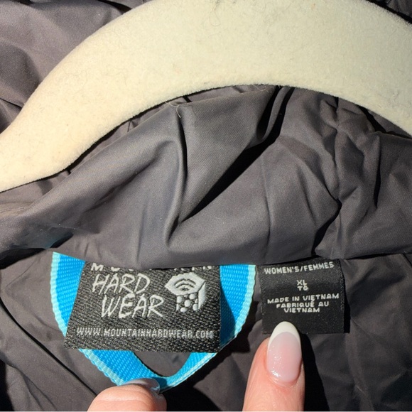 Mountain Hardwear Women's Soft Shell Jacket Blue Size XL Full Zip - Picture 4 of 4